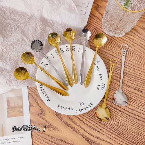 Креативная изысканная палочка для смешивания из нержавеющей стали, ложка, популярно в интернете