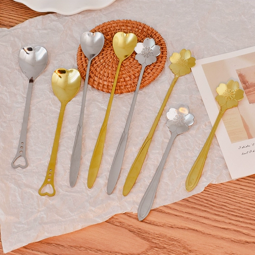 Креативная изысканная палочка для смешивания из нержавеющей стали, ложка, популярно в интернете