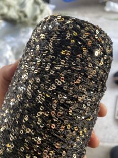 闪光亮片线 亮片线 珠片纱手工编织配线