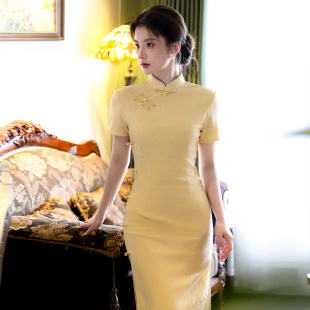 年轻款 日常可穿短袖 少女高级感民国风 旗袍2026新款 优雅改良新中式