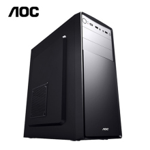 全新AOC机箱组装 机电脑机箱ATX主板侧透水冷背线diy外壳matx 台式