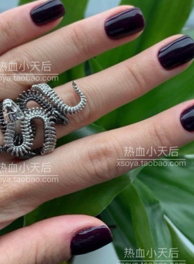 合体蛇两个一套黑银开口SNAKE