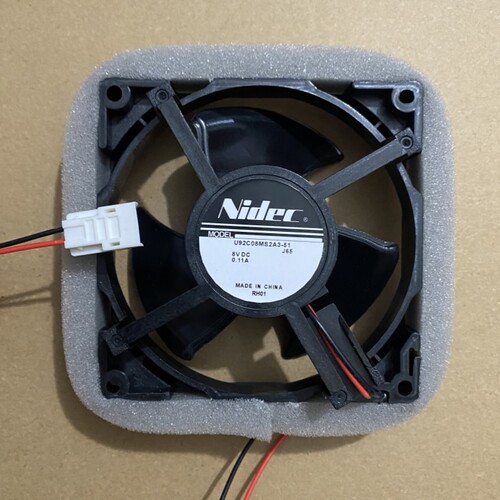 NIDEC U92C08MS2A3-51 8V 0.11A冰箱冷藏冷冻散热风扇9.2CM两线