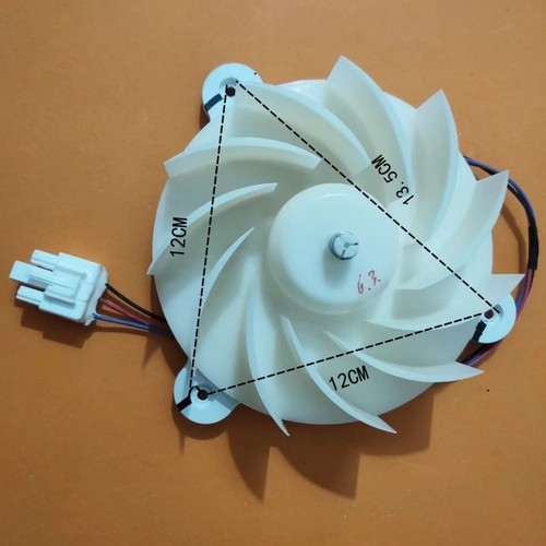 适用于海信冰箱风机蒸发电机容声马达ZWF-30-3风扇B03081070DC-12