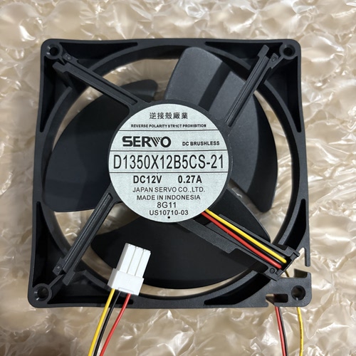 适用SERVO D1350X12B5CS-21 DC12V 0.27A压缩机风机 冰箱雪柜风扇