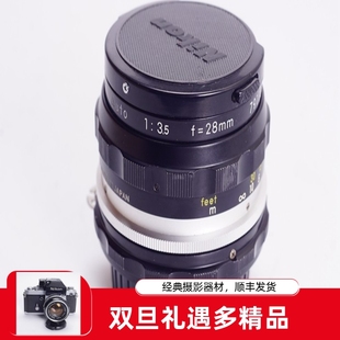 F3.5 NIKON 3.5 尼康 镜头 厘米版 AUTO 口 白嘴 2.8CM