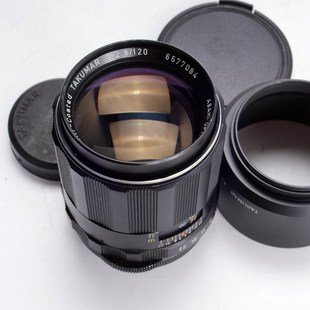 120 2.8 98新七大师之一 太苦玛TAKUMAR M42口中焦人像镜头