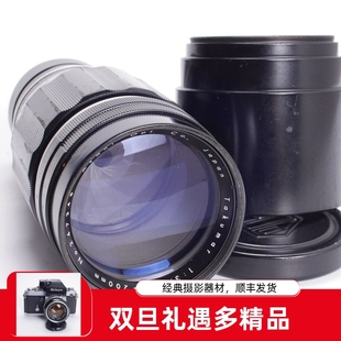 镜头 圆形 200 18叶片 M42 早期 F3.5 200MM 3.5 TAKUMAR 太苦玛