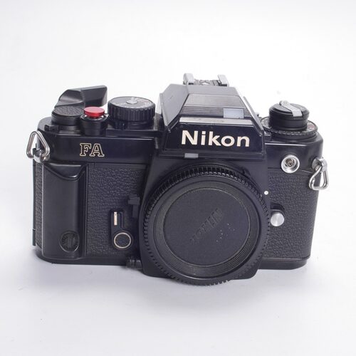 尼康NIKONFA黑漆胶片单反相机