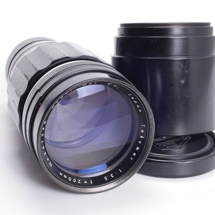 镜头 圆形 200 18叶片 M42 早期 F3.5 200MM 3.5 TAKUMAR 太苦玛