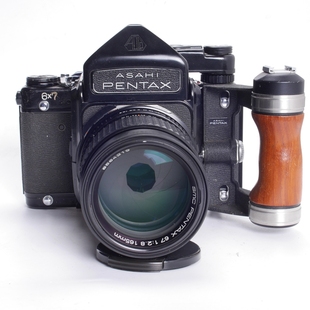 2.8 SMC165 67带预升测光眼平中画幅胶片相机96新 6X7 宾得PENTAX