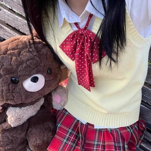 辣妹水原中马甲格裙套装 日系JK制服2025夏季 小辣椒 女 原创正版