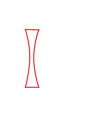 直径19mm，焦距-15mm，双凹单片光学透镜镀膜425~675nm件号R67