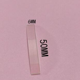50X6MM 50X8 焦距76MM光学透镜 柱面透镜 ,件号1392