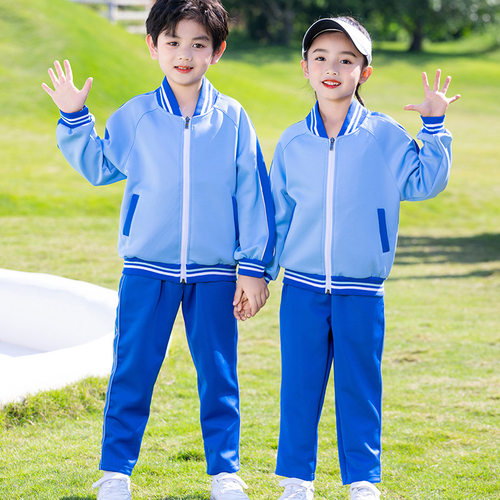 2023开学季中小学生校服班服学院运动会团体服装幼儿园园服春秋装