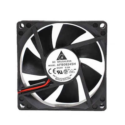 台达8厘米8010 8015 8020 802512V/24V静音大风量变频器散热风扇