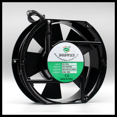 原装DGDWXS DS17250HBL/HSL 220V 38W 17251 双滚珠机柜散热风扇