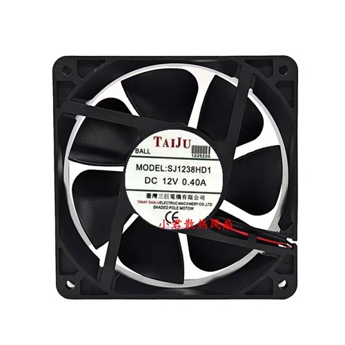 SJ1238HD2/HD1台巨12038 DC12V/24V滚珠轴流变频器散热风扇