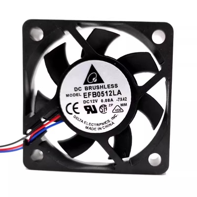 台达 EFB0512LA 5cm 5010 12V 0.08A 超薄静音大风量适中散热风扇