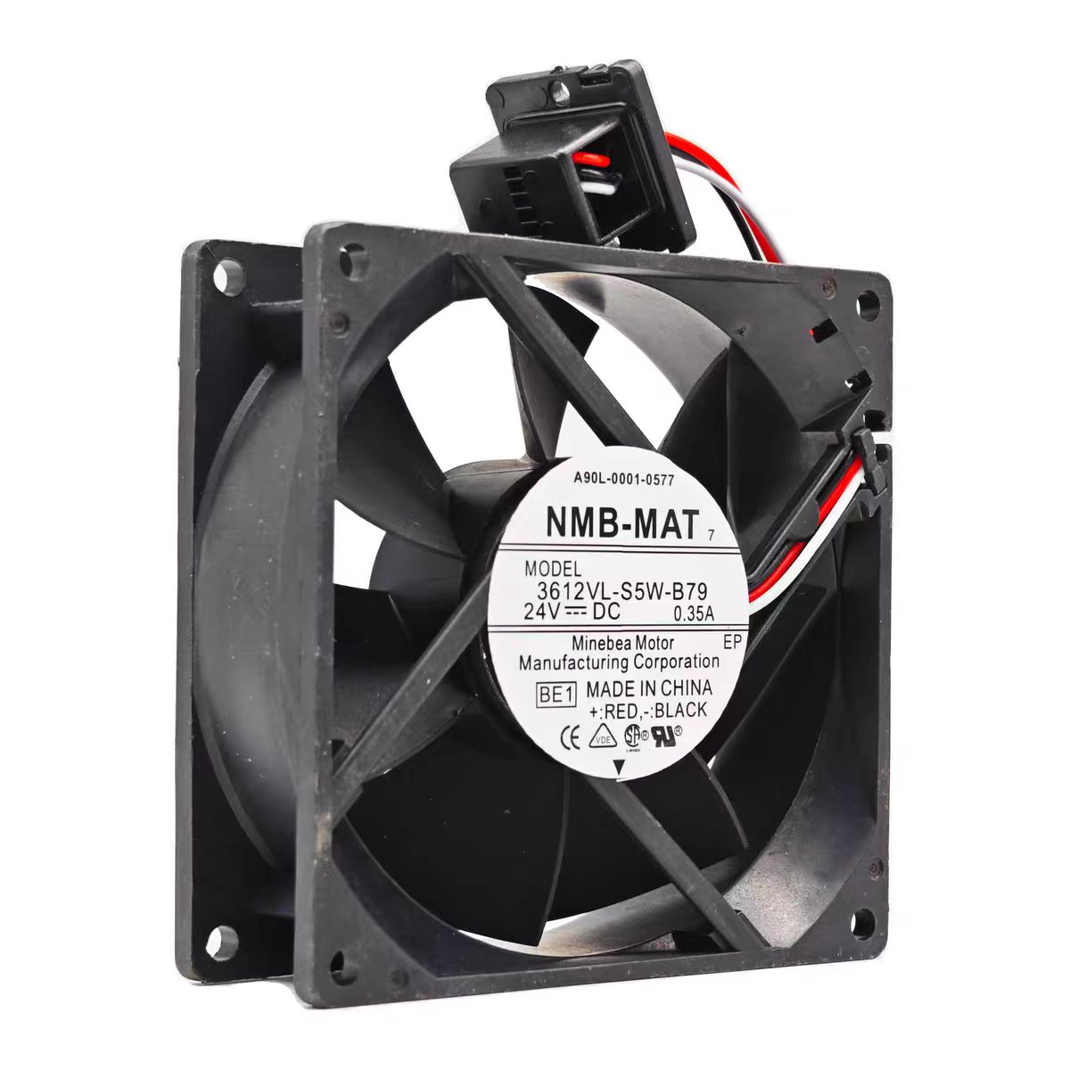 原装NMB 3612VL-S5W-B79 A90L-0001-0577/8 24V 0.35A 发那科风扇