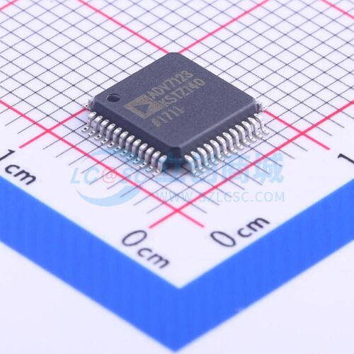 数模转换芯片DAC ADV7123KSTZ140-RL LQFP-48 ADI(亚德诺) 元器件