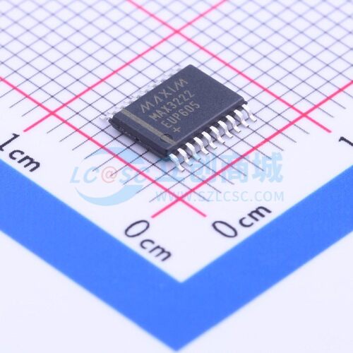 RS232芯片 MAX3222EUP+ TSSOP-20 MAXIM(美信) 电子元件原装正品
