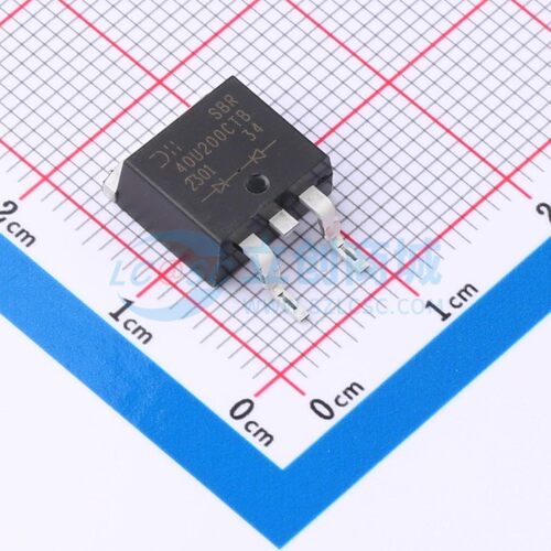 超势垒整流器(SBR) SBR40U200CTB TO-263AB(D2PAK) DIODES(美台)
