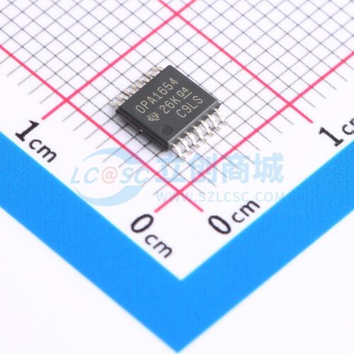 音频功率放大器 OPA1654AIPWR TSSOP-14 TI/德州 电子元器件配单