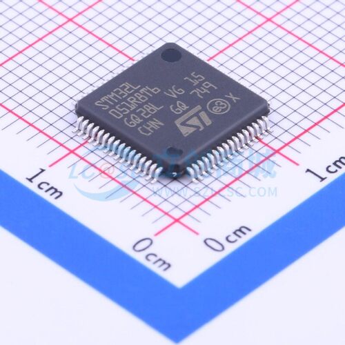 单片机(MCU/MPU/SOC) STM32L051R8T6 LQFP-64 ST(意法半导体)