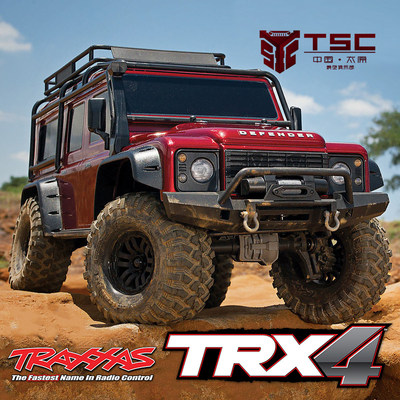 Traxxas攀爬车82056-4路虎卫士TRX-4遥控模型仿真越野差速换挡trx