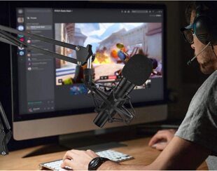 话筒悬臂支架适用于SHURE舒尔SM57 SM58 a麦克风电容垂钓桌面支架