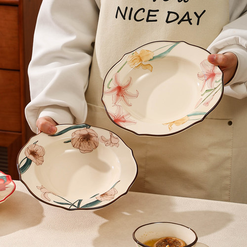 甜欧尼陶瓷餐具可进洗碗机