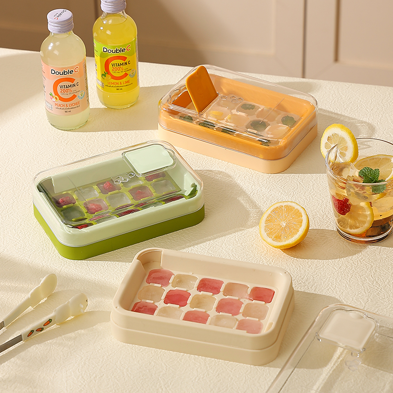 冰块模具食品级家用硅胶注水冰格