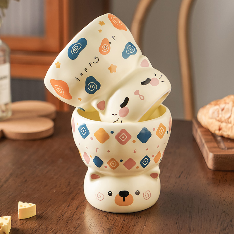 好看的马克杯陶瓷手握咖啡杯