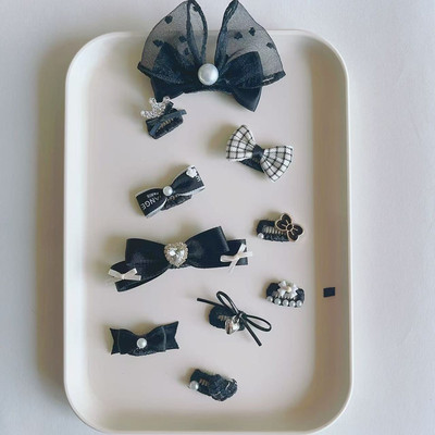 手工BB宠物发夹蝴蝶结