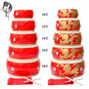 10寸12寸14寸16寸18寸20寸24寸龙鼓大鼓锣鼓战鼓堂鼓牛皮红鼓 包邮