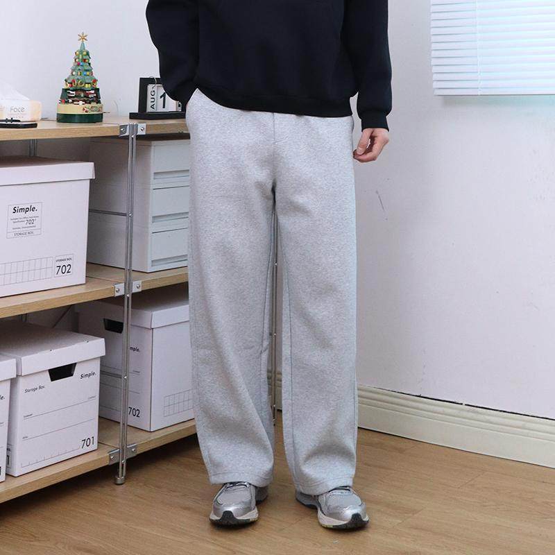 redacororn 简约纯色直筒宽松休闲卫裤男空气层百搭垂感运动裤,男装,卫裤,淘宝优惠券,粉丝福利购,淘宝优惠卷