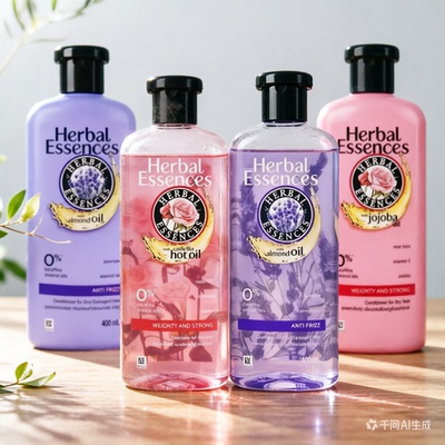 【保税直发】泰国伊卡璐Herbal essences香氛玫瑰洗发水400ml/瓶