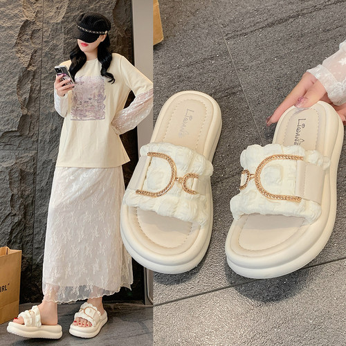 厚底拖鞋女夏外穿2026年新款