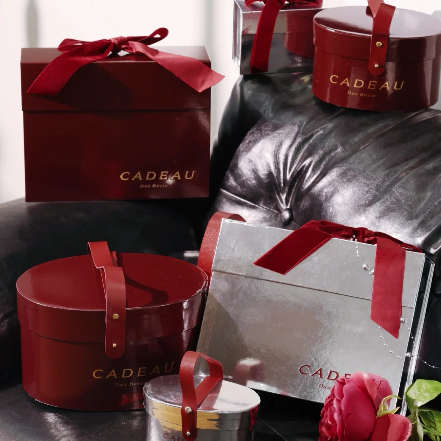 流光秘语结婚订婚喜糖盒手提伴手礼盒新年礼盒空盒伴手礼物盒红色,节庆用品/礼品,糖盒/糖盒配件,淘宝优惠券,粉丝福利购,淘宝优惠卷