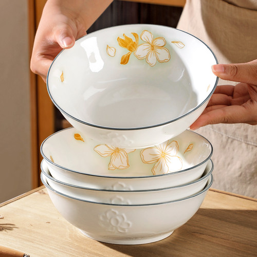 7英寸大碗日式小清新陶瓷饭碗