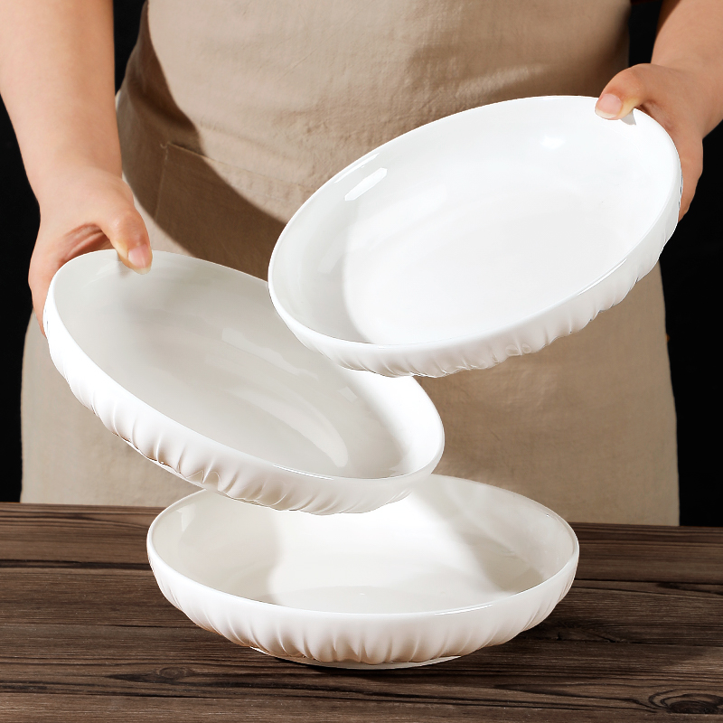 8英寸陶瓷深盘高颜值早餐盘