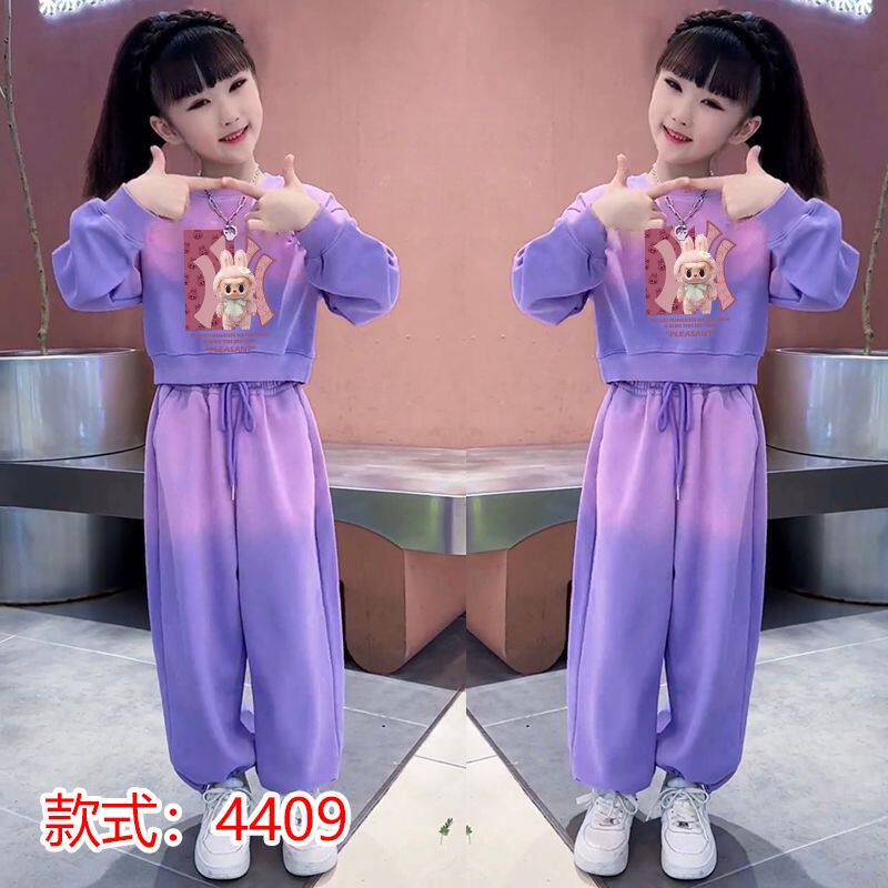 女童渐变套装夏季时髦洋气两件套