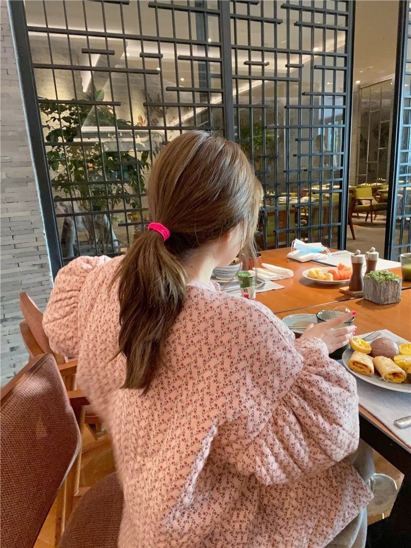 碎花袄韩国东大门秋冬季新 洋气^少奶奶肉桂粉浆果棉衣服短外套女,女装/女士精品,棉衣/棉服,淘宝优惠券,粉丝福利购,淘宝优惠卷