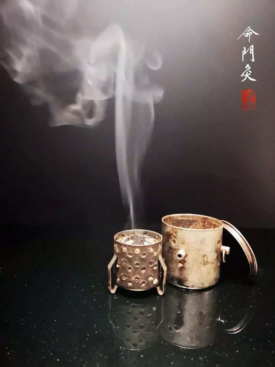 命门灸  马氏温灸 器具 送布套隔热麦圈 专用艾绒 立新七针节气灸