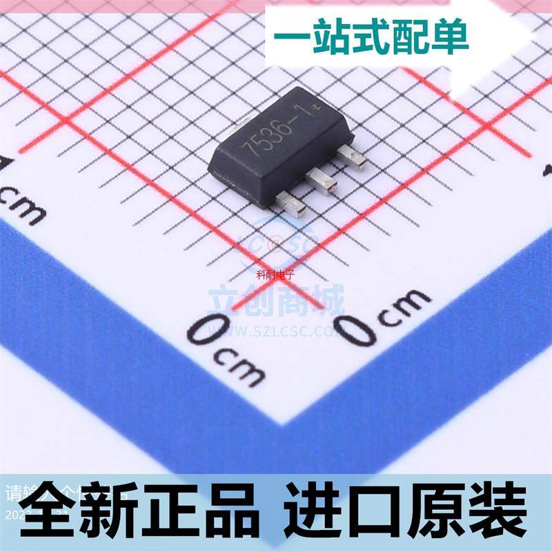 原装正品??HT7536-1??SOT-89 3.6V0.1A低压差线性稳压器LDO芯