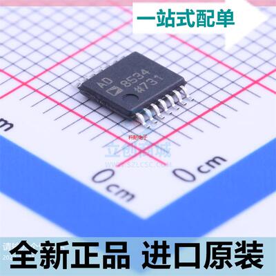 AD8534ARUZ&nbsp;AD8534ARU 单电源运算放大器 封装TSSOP-14 全新