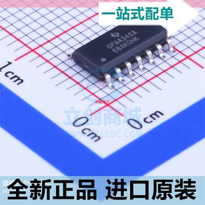 OPA4348AIDR??OPA4348AID??OPA4348A 运算放大器 SOP14 全新