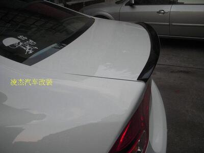 06~11款八代思域 思铭改装FD2碳纤尾翼树脂尾翼 碳纤维小压尾翼