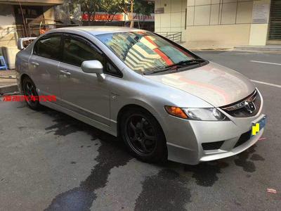 台湾PP八代思域FA1改装FD2大包围T R前杠前大包碳纤中网